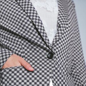 Betabrand Catstooth Blazer - NWT- Size L